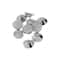 12 Pack: SS12 Glass Flatback Rhinestones by Bead Landing™